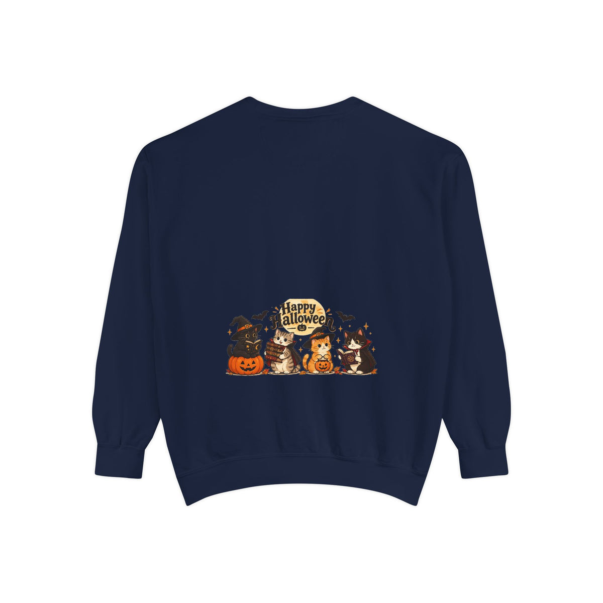 Halloween Cats & Pumpkins Sweatshirt