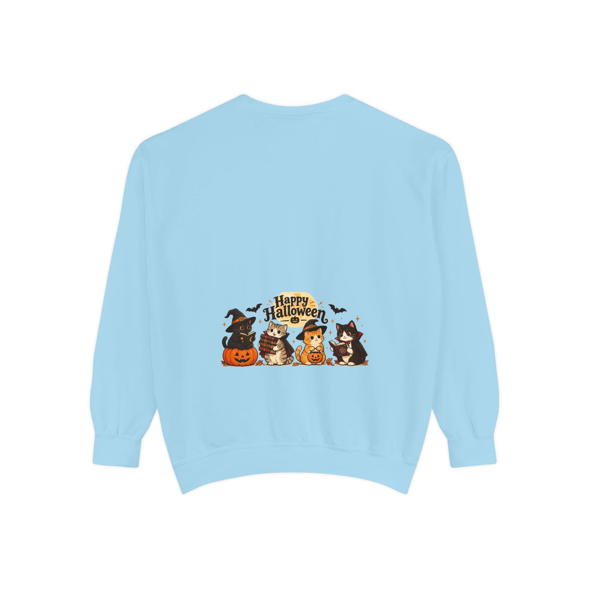 Halloween Cats & Pumpkins Sweatshirt