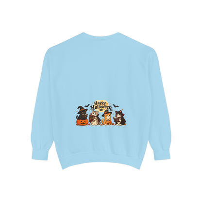 Halloween Cats & Pumpkins Sweatshirt