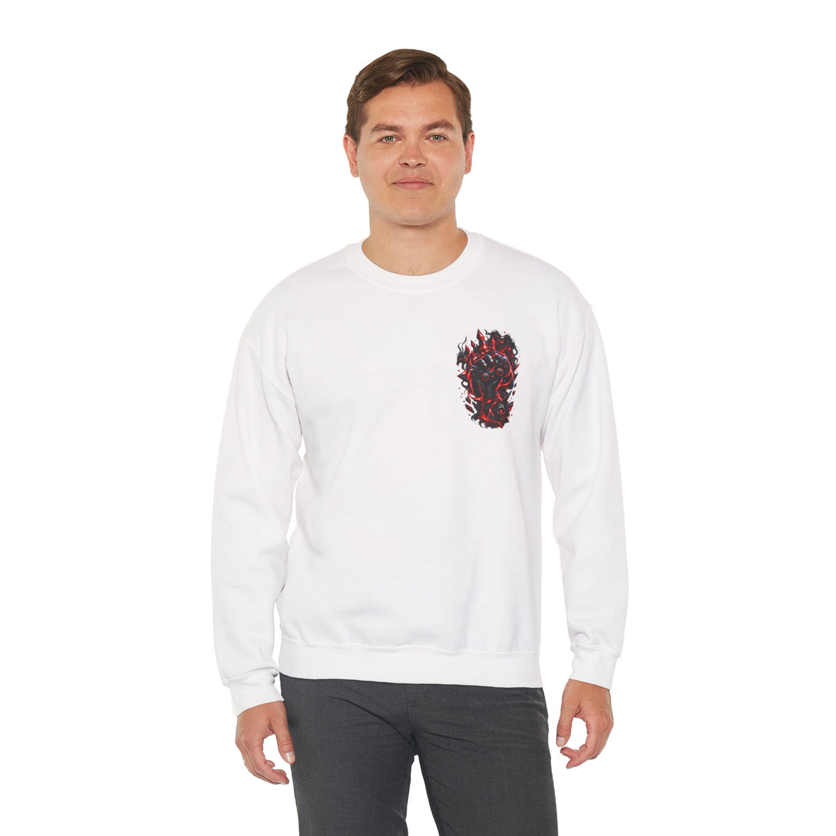 Infernal Grip Crewneck Sweatshirt | Premium Gaming Streetwear