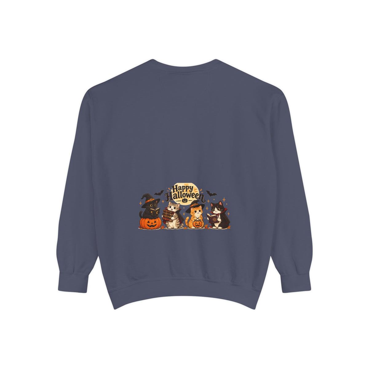 Halloween Cats & Pumpkins Sweatshirt