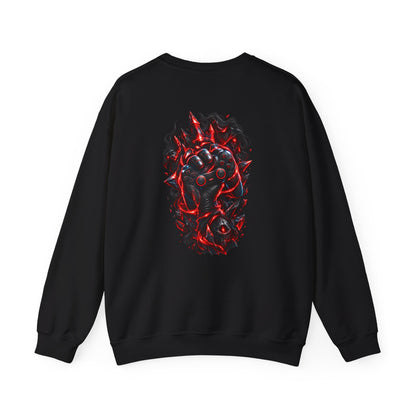 Infernal Grip Crewneck Sweatshirt | Premium Gaming Streetwear
