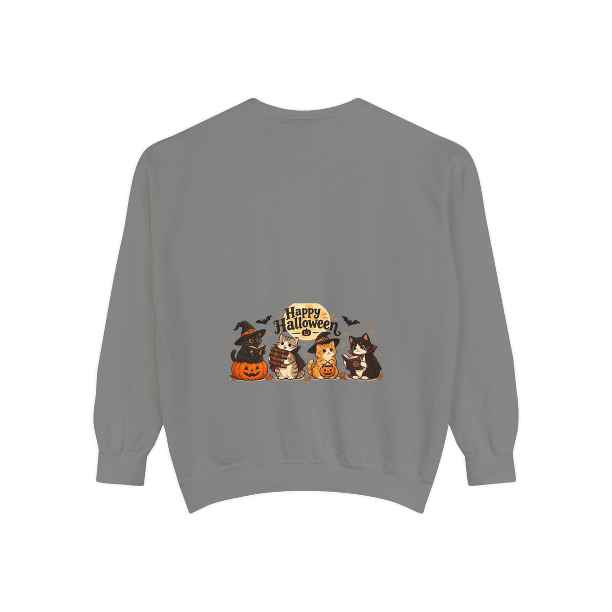 Halloween Cats & Pumpkins Sweatshirt