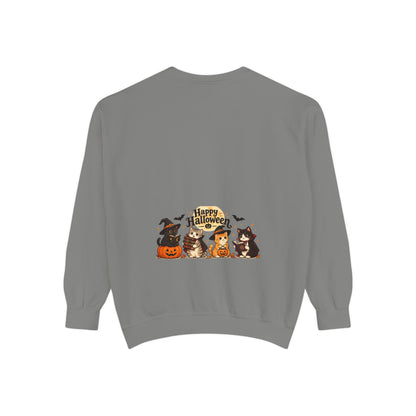 Halloween Cats & Pumpkins Sweatshirt