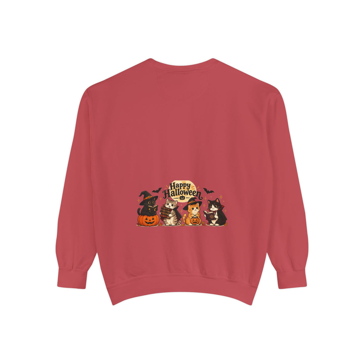 Halloween Cats & Pumpkins Sweatshirt