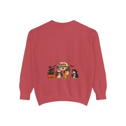 Halloween Cats & Pumpkins Sweatshirt