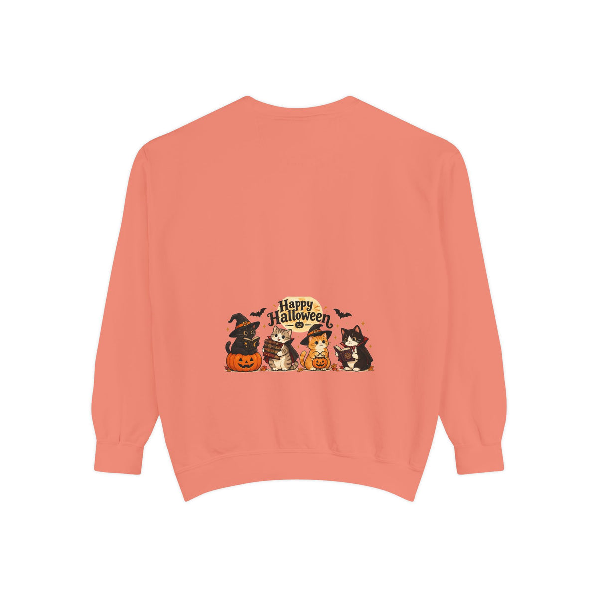 Halloween Cats & Pumpkins Sweatshirt