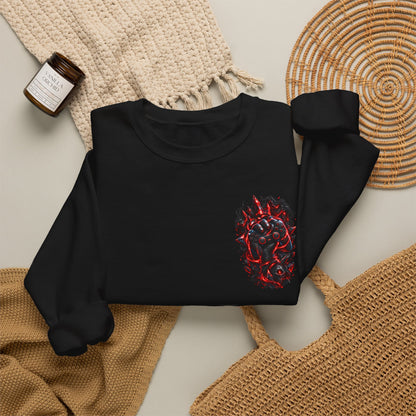 Infernal Grip Crewneck Sweatshirt | Premium Gaming Streetwear