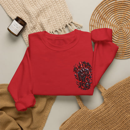 Infernal Grip Crewneck Sweatshirt | Premium Gaming Streetwear