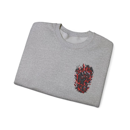 Infernal Grip Crewneck Sweatshirt | Premium Gaming Streetwear